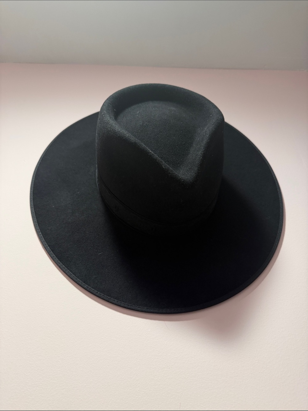 Lack Of Color Black Wool Hat